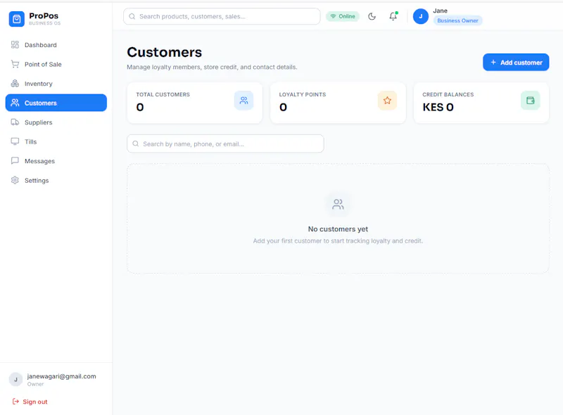 ProPos — Business Operating System screenshot 2