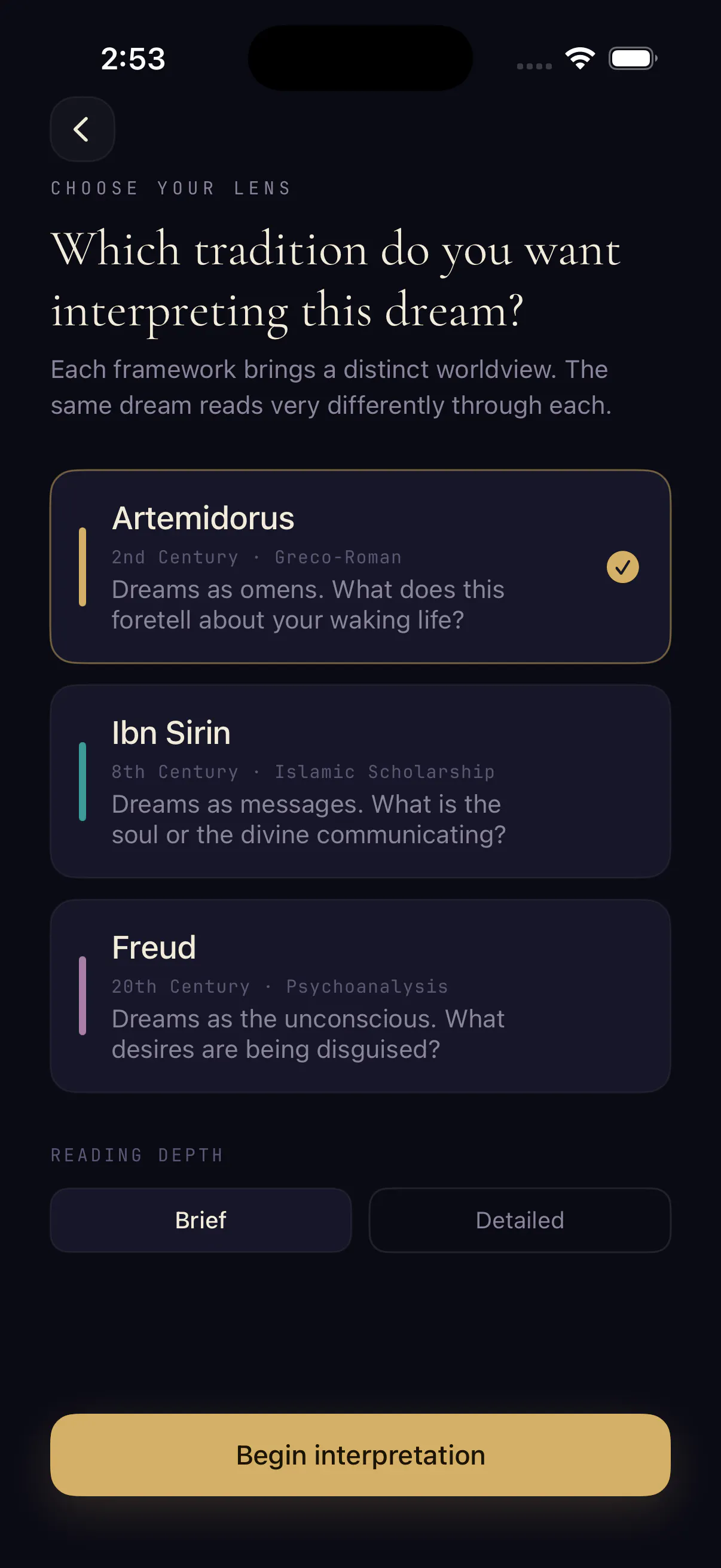 Mythos: Dream Decoding + Journal gallery image