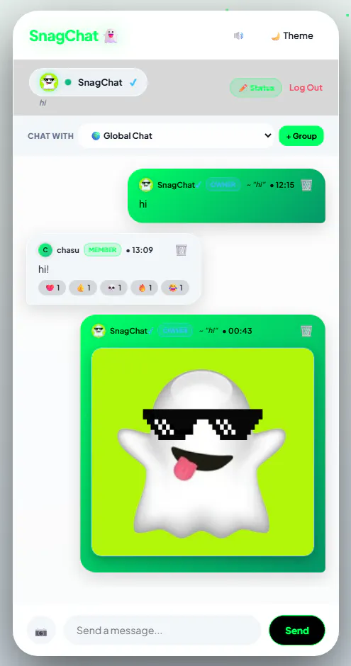 SnagChat gallery image