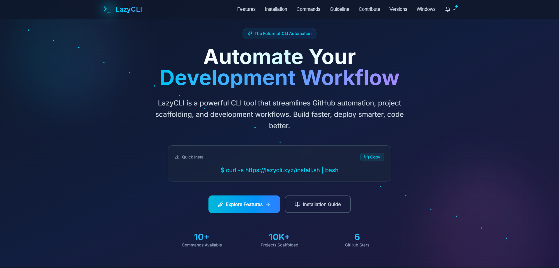 Tembel - Dev iş akışınızı bir profesyonel gibi otomatikleştirin medya 1
