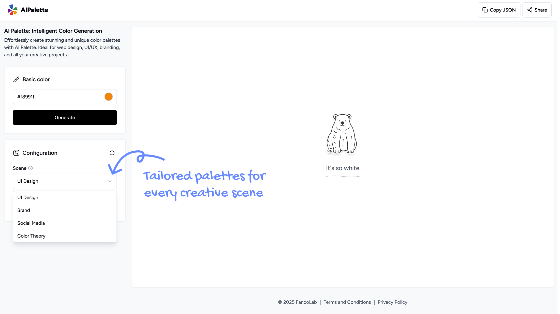 AI Palette gallery image