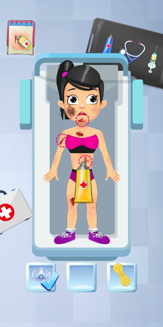 Media Permainan simulator doktor pakar bedah - Menjadi pakar bedah & bantu pesakit anda tetap sihat! 4