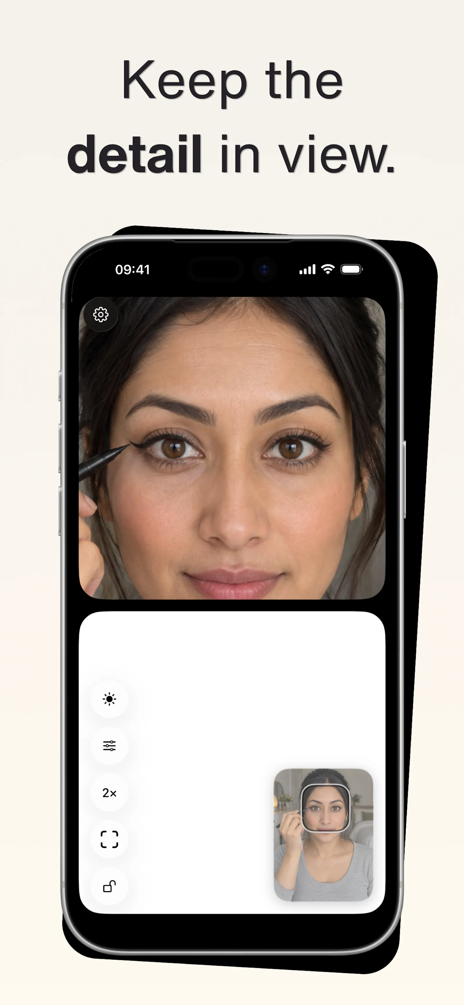 Makeup Mirror & Light: Compact screenshot 5