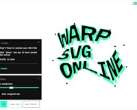 Warp SVG Online media 3
