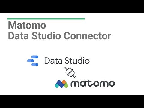 Matomo Data Studio connector gallery image