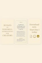 Daily motivation tool for creators gallery image