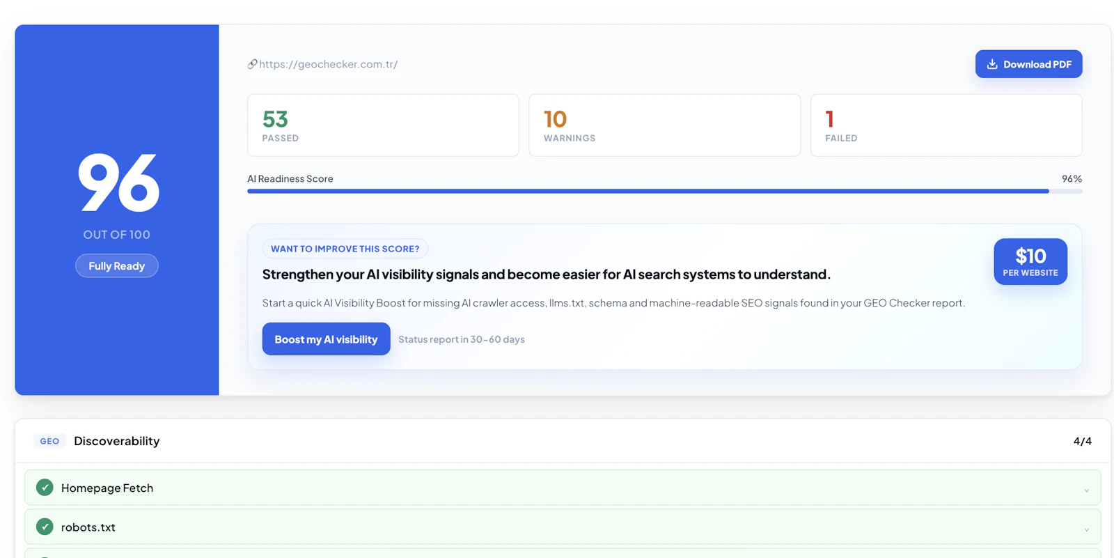 GEO Checker for AI Search screenshot 3