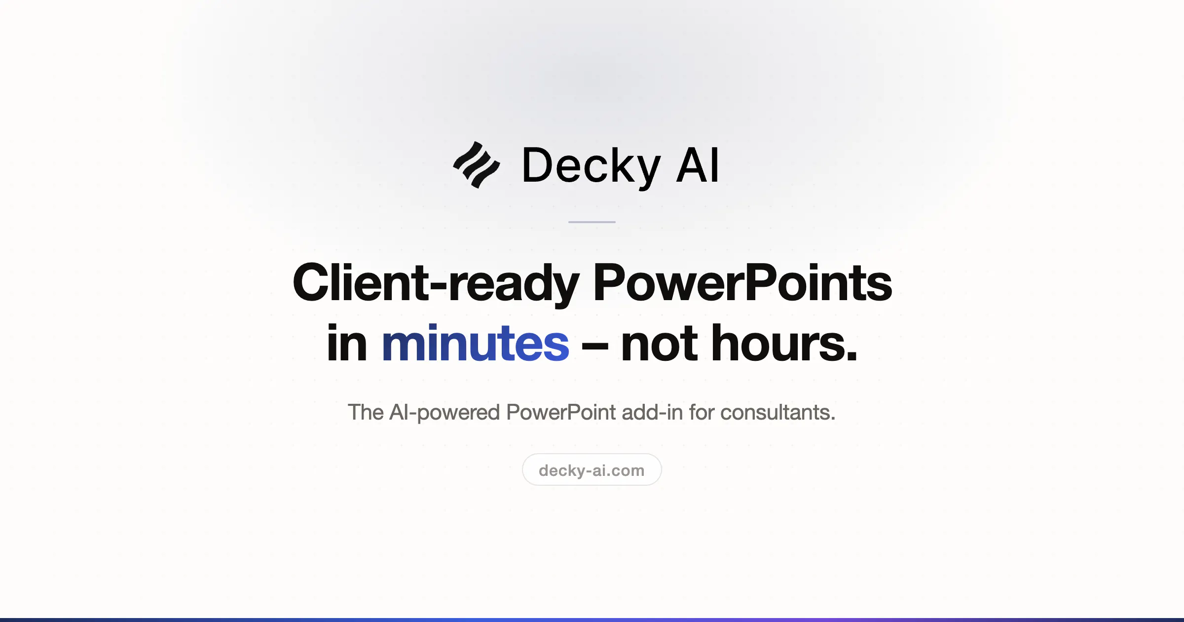 Decky AI for PowerPoint gallery image