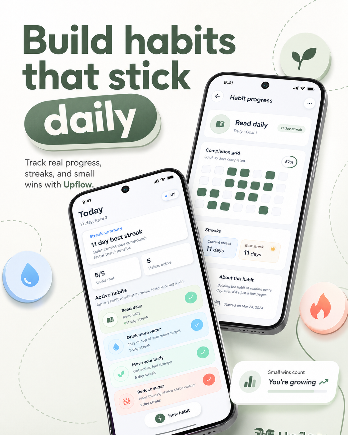 Upflow: Habit Tracker gallery image
