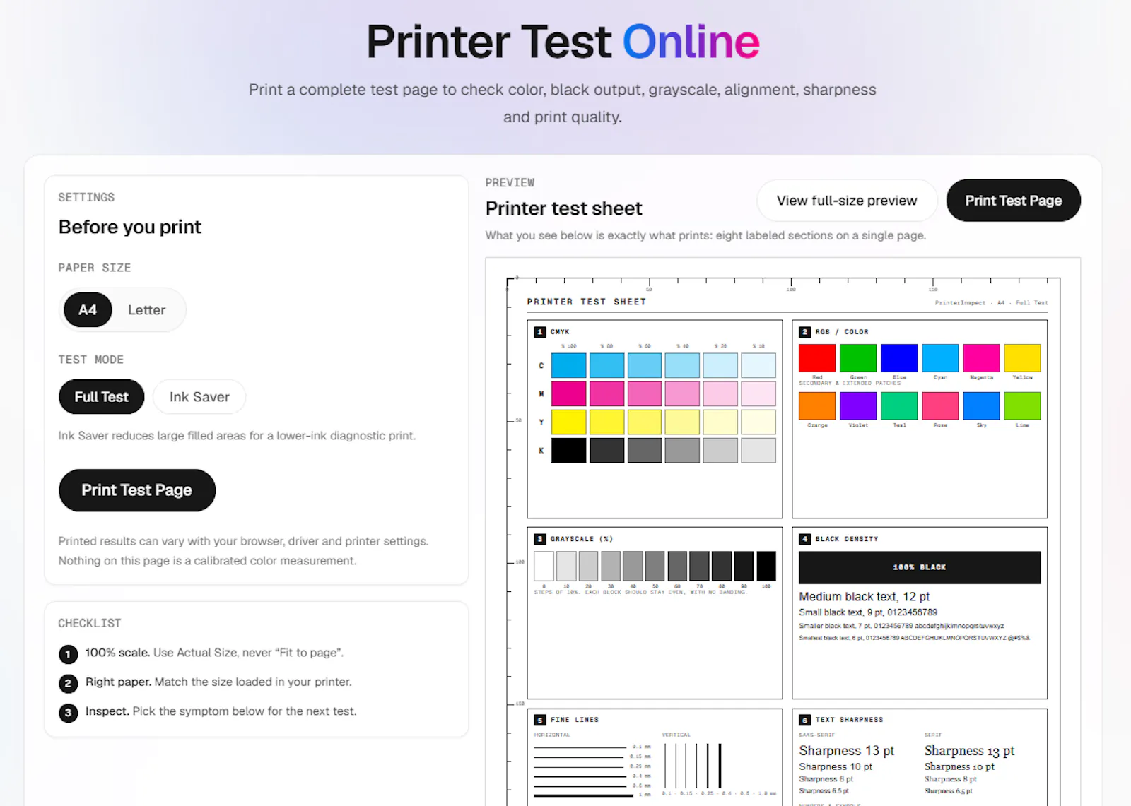 Printer Inspect screenshot 3
