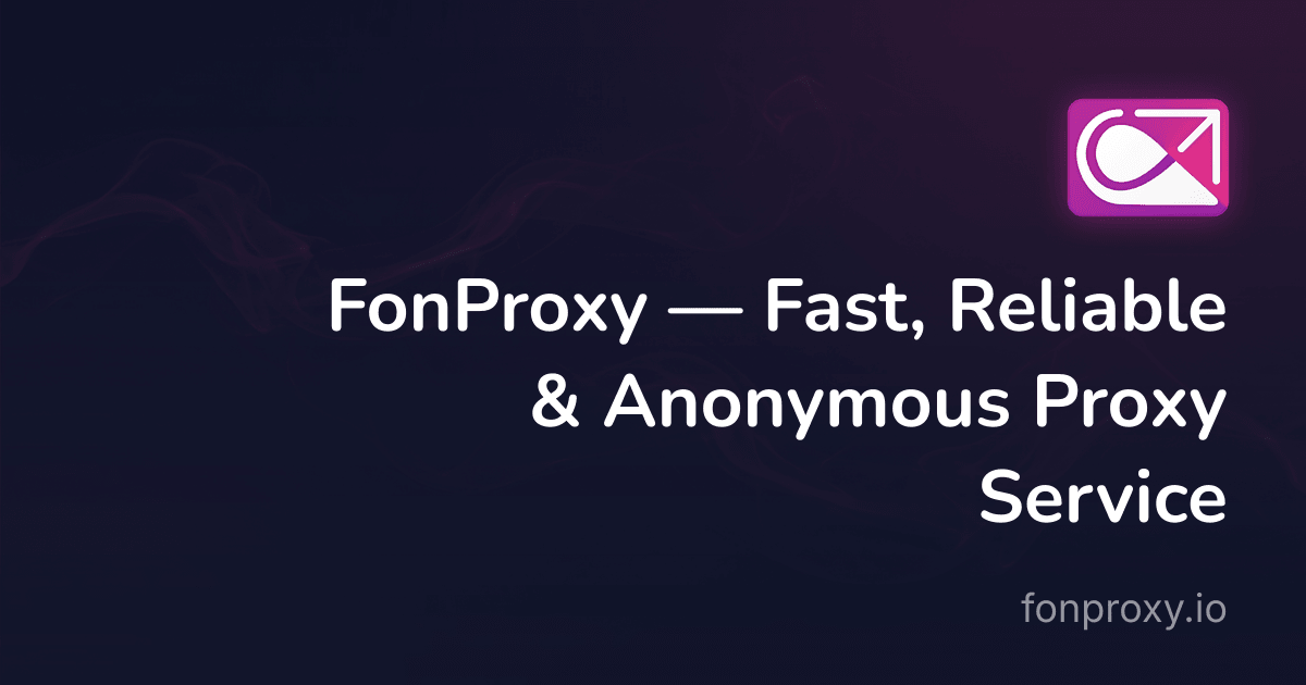 FonProxy gallery image