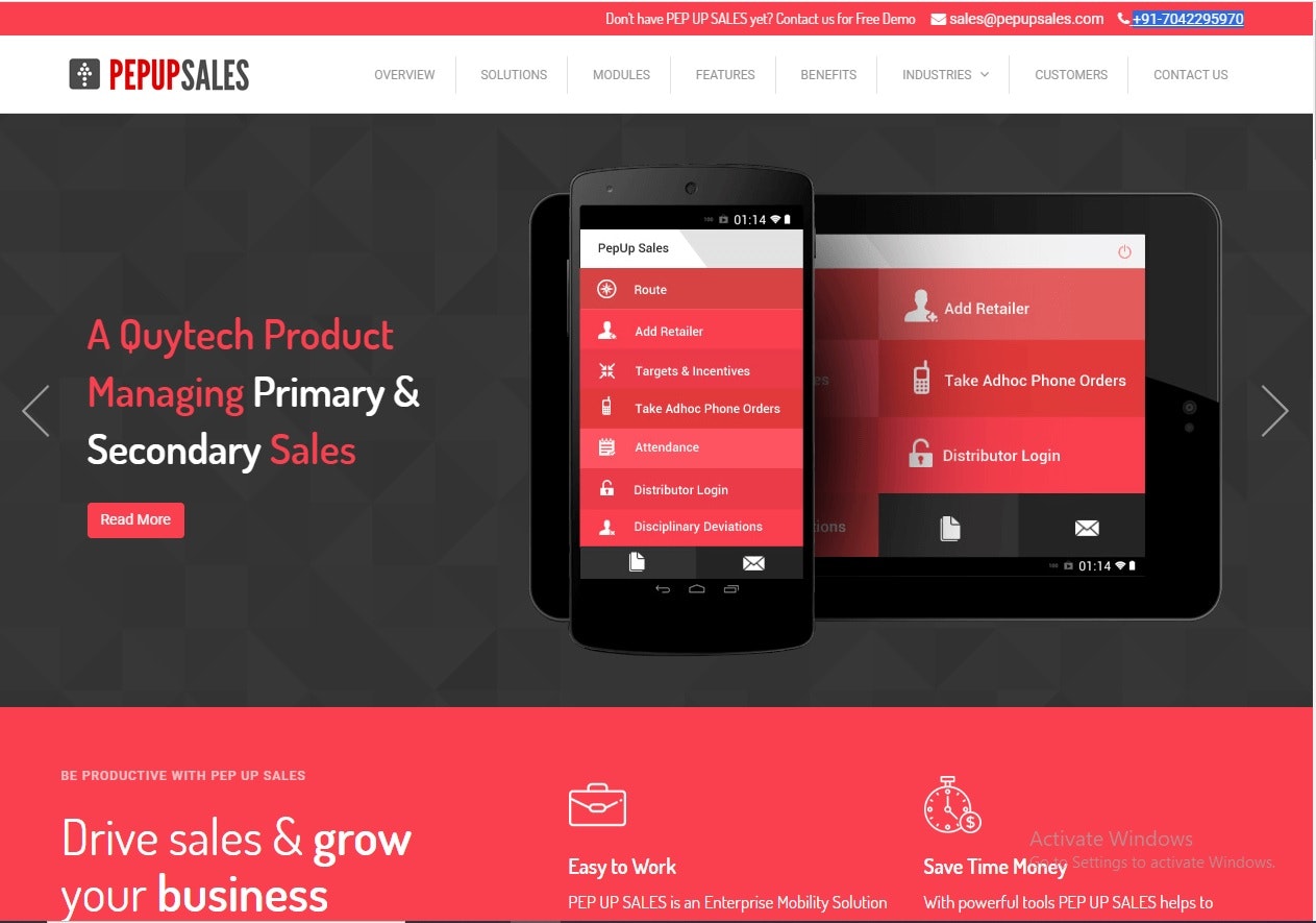 Mobile Sales Force Automation Software