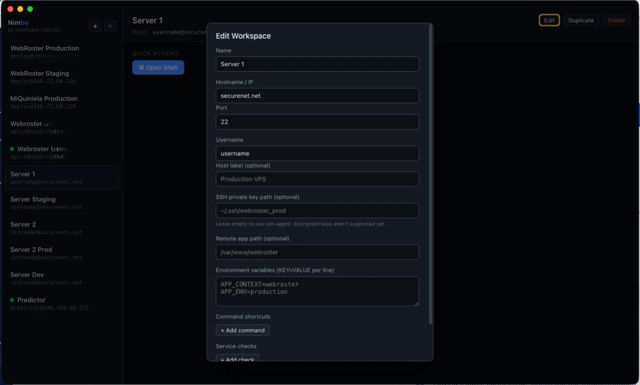 Nimbo screenshot 1