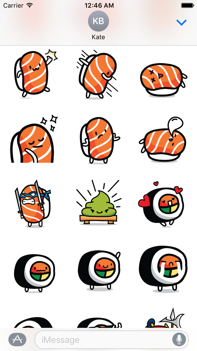 Sushi Land Stickers gallery image