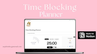 Time-Blocking Planner (Notion Template) gallery image