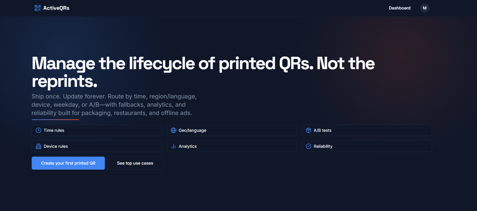 ActiveQRs gallery image