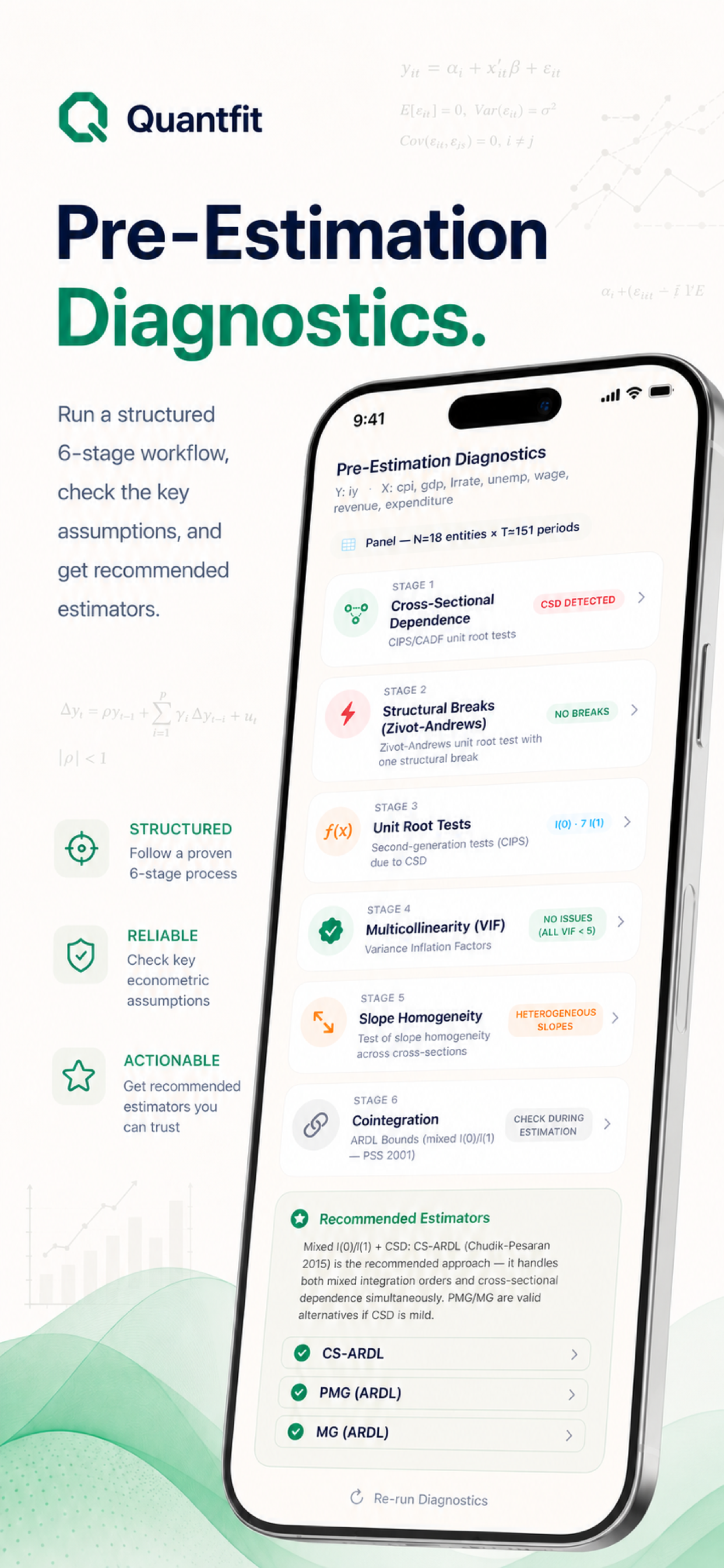 QuantFit - Econometrics in pocket gallery image