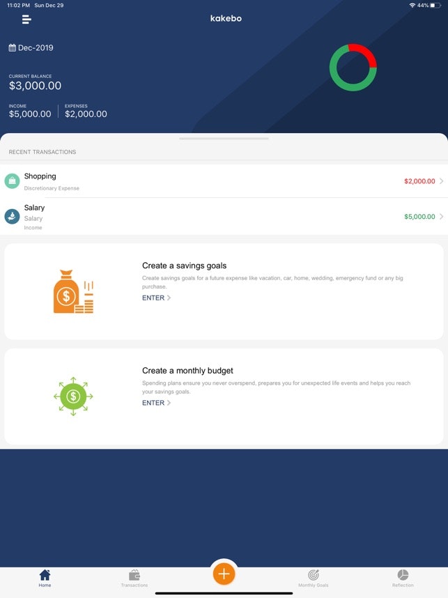 Kakebo App gallery image