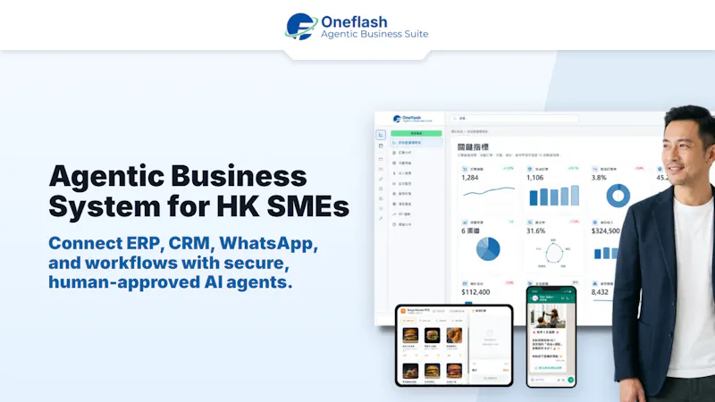 Oneflash Agentic Business Suite screenshot 1