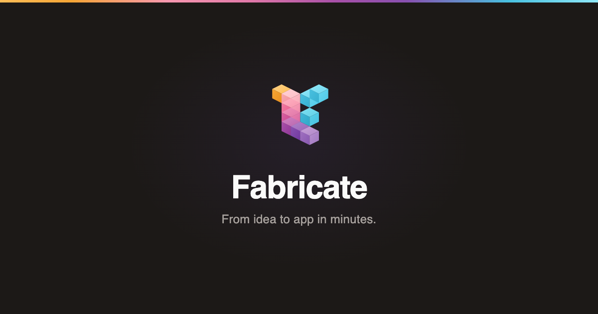 Fabricate gallery image