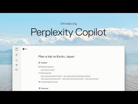 Perplexity AI  - Main product screenshot demonstrating key features and user interface