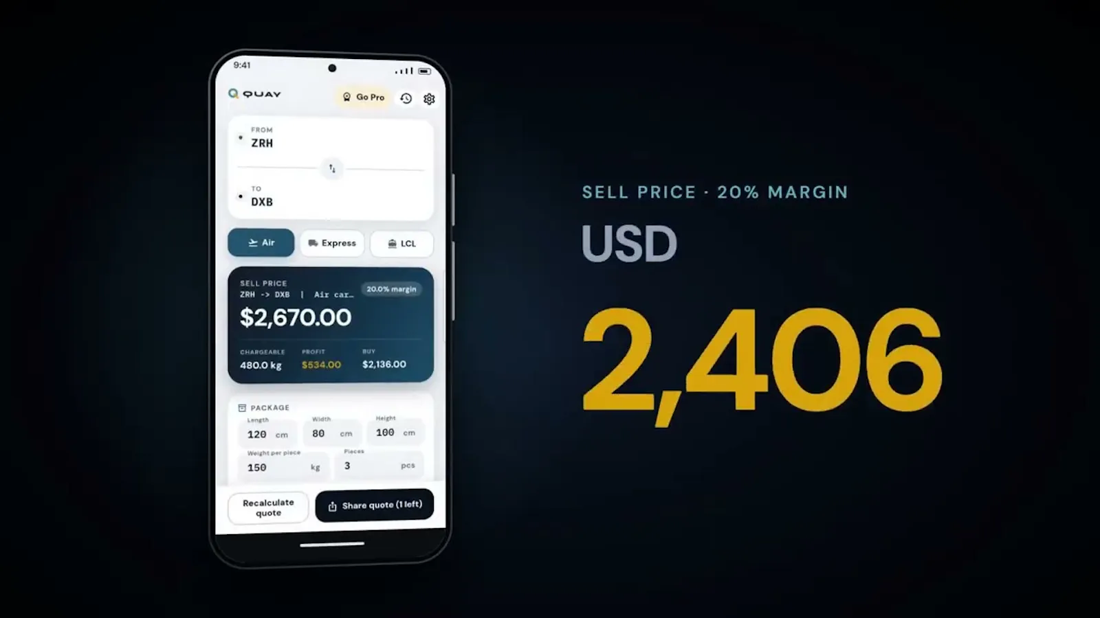 QUAY screenshot 1 (video preview)