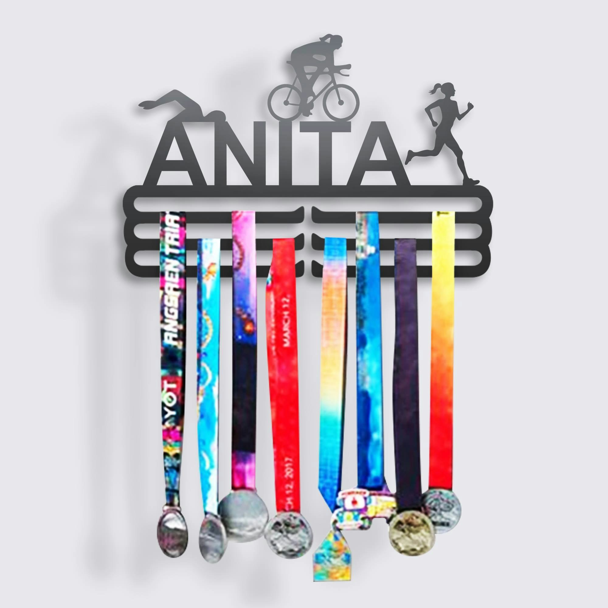 Running Medal Display Rack gallery image