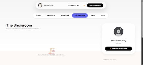 Built In Public gallery image