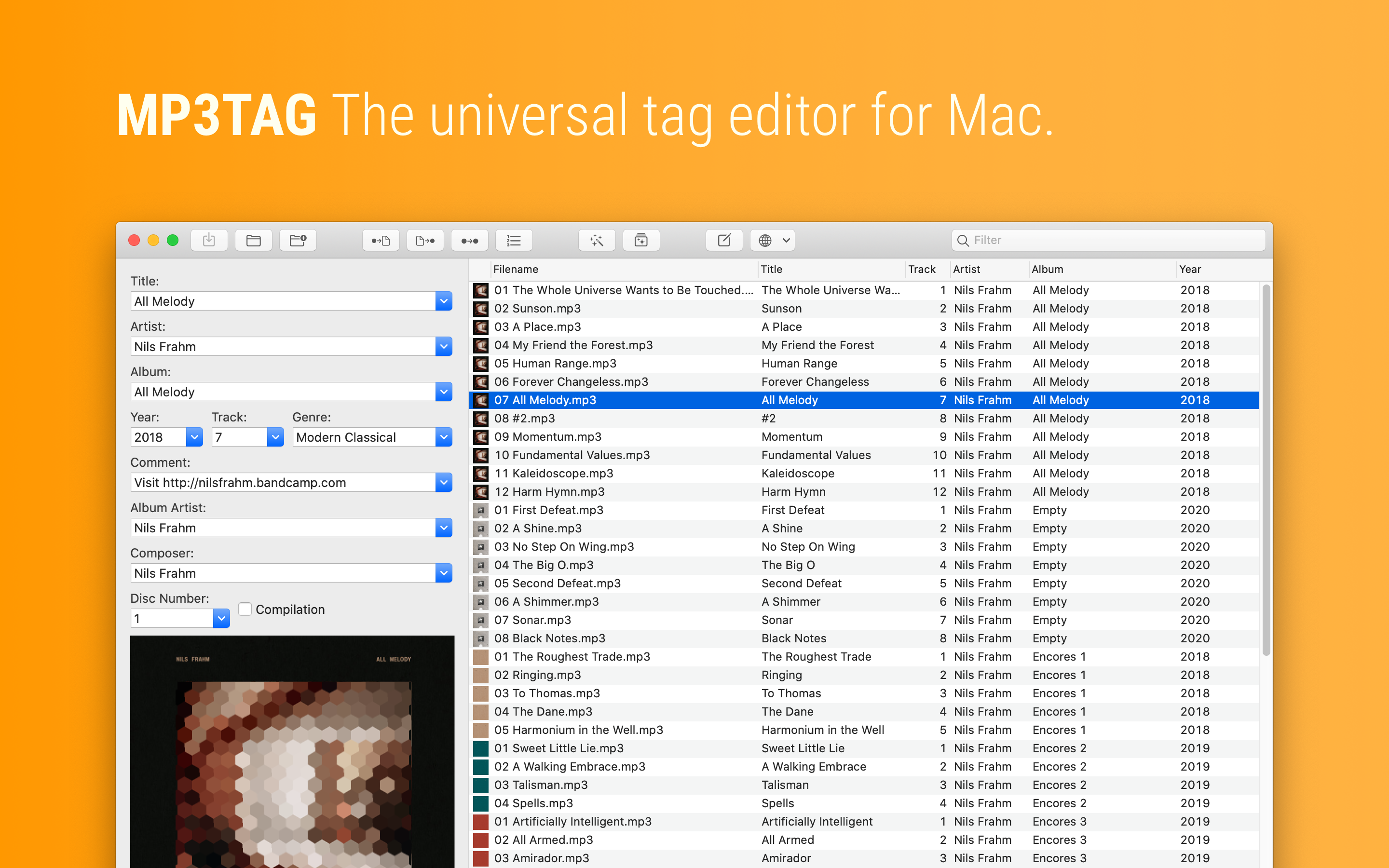 instal the new for mac Mp3tag 3.23