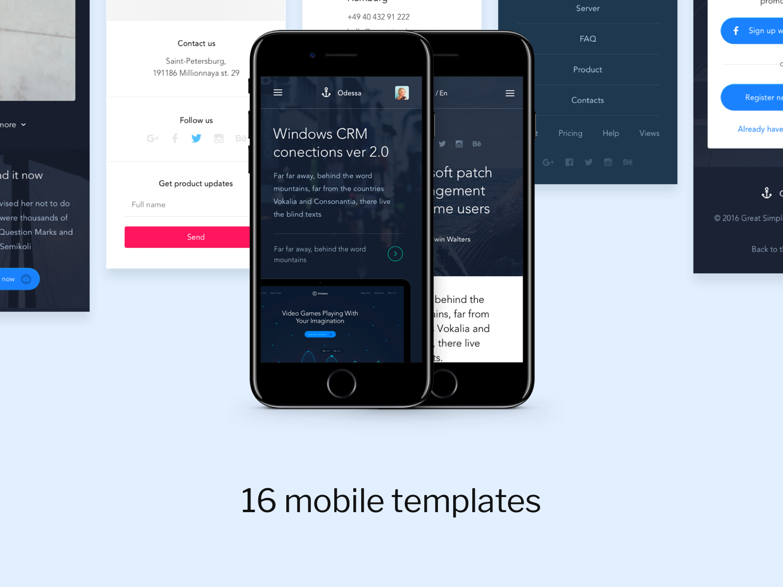 Odessa UI Kit gallery image