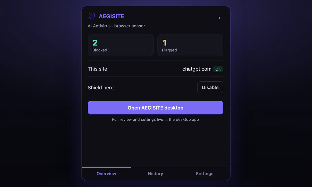 AEGISITE gallery image