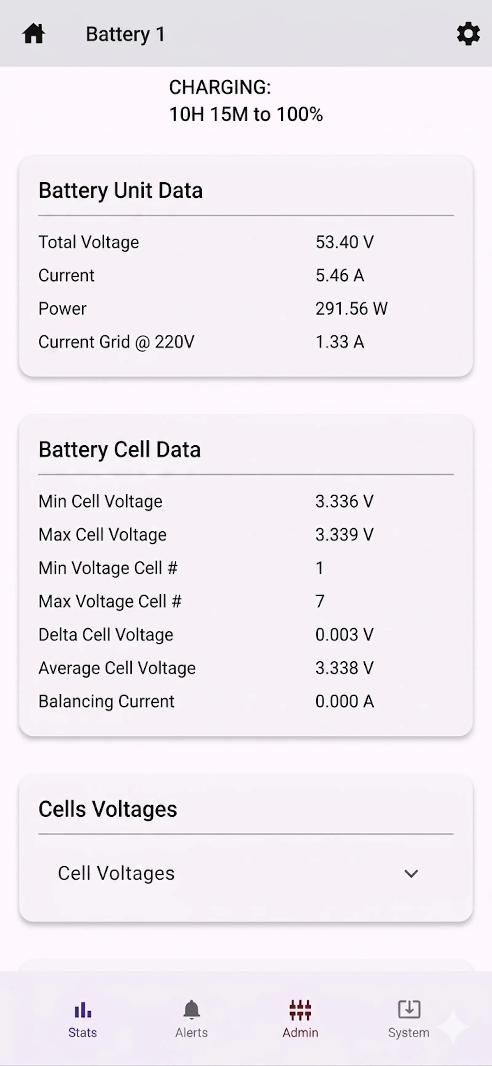 CEPOWER Battery Monitor screenshot 7