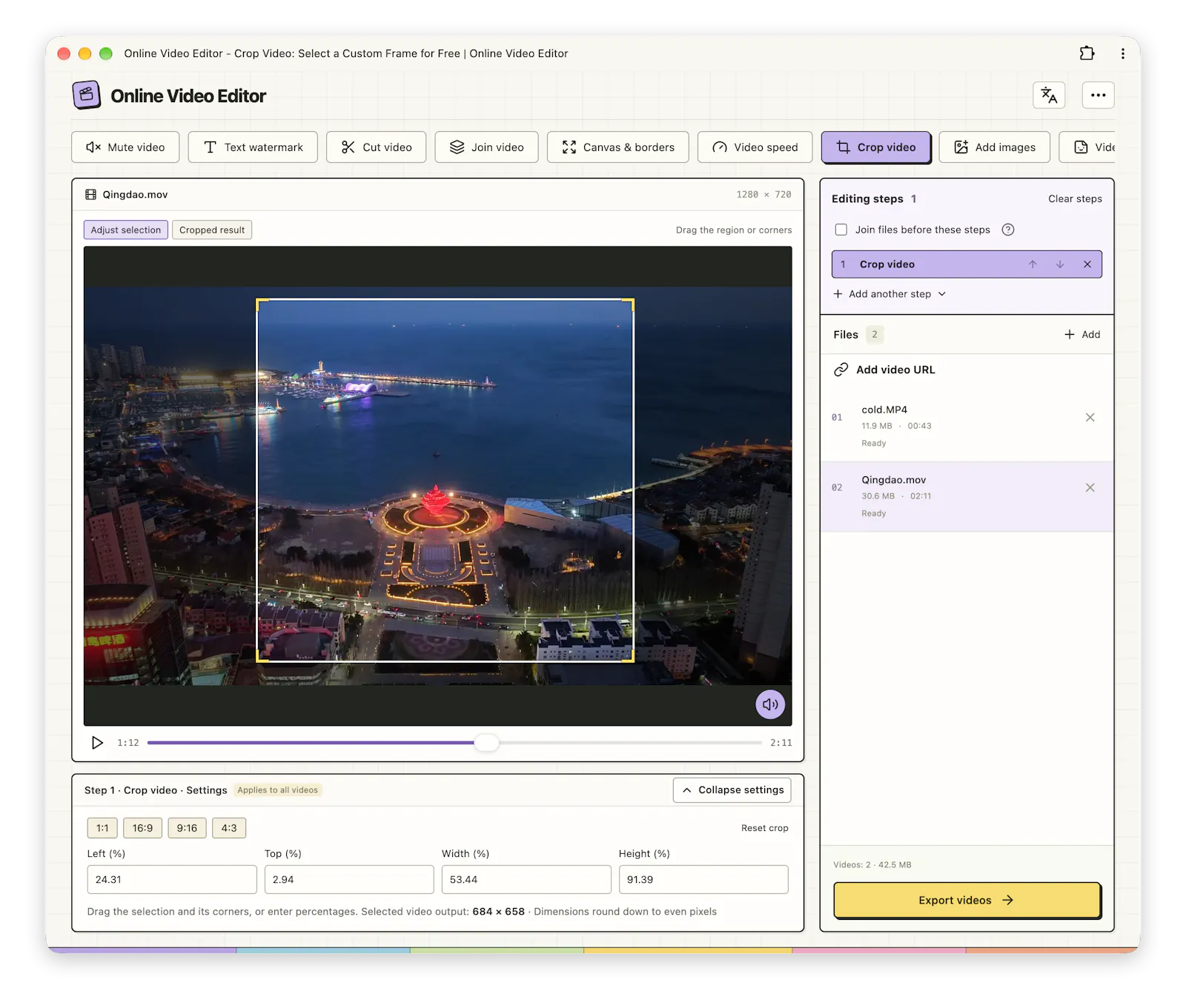 Online Video Editor screenshot 4