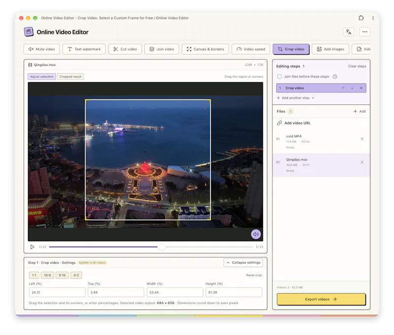Online Video Editor screenshot 4
