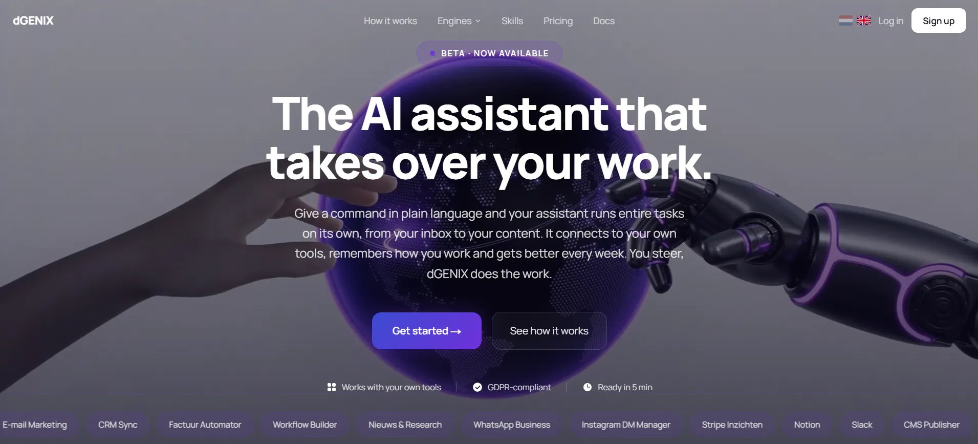 dGENIX | AI SaaS Assistant gallery image