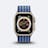 Buckle Striped Nylon Apple Watch Band