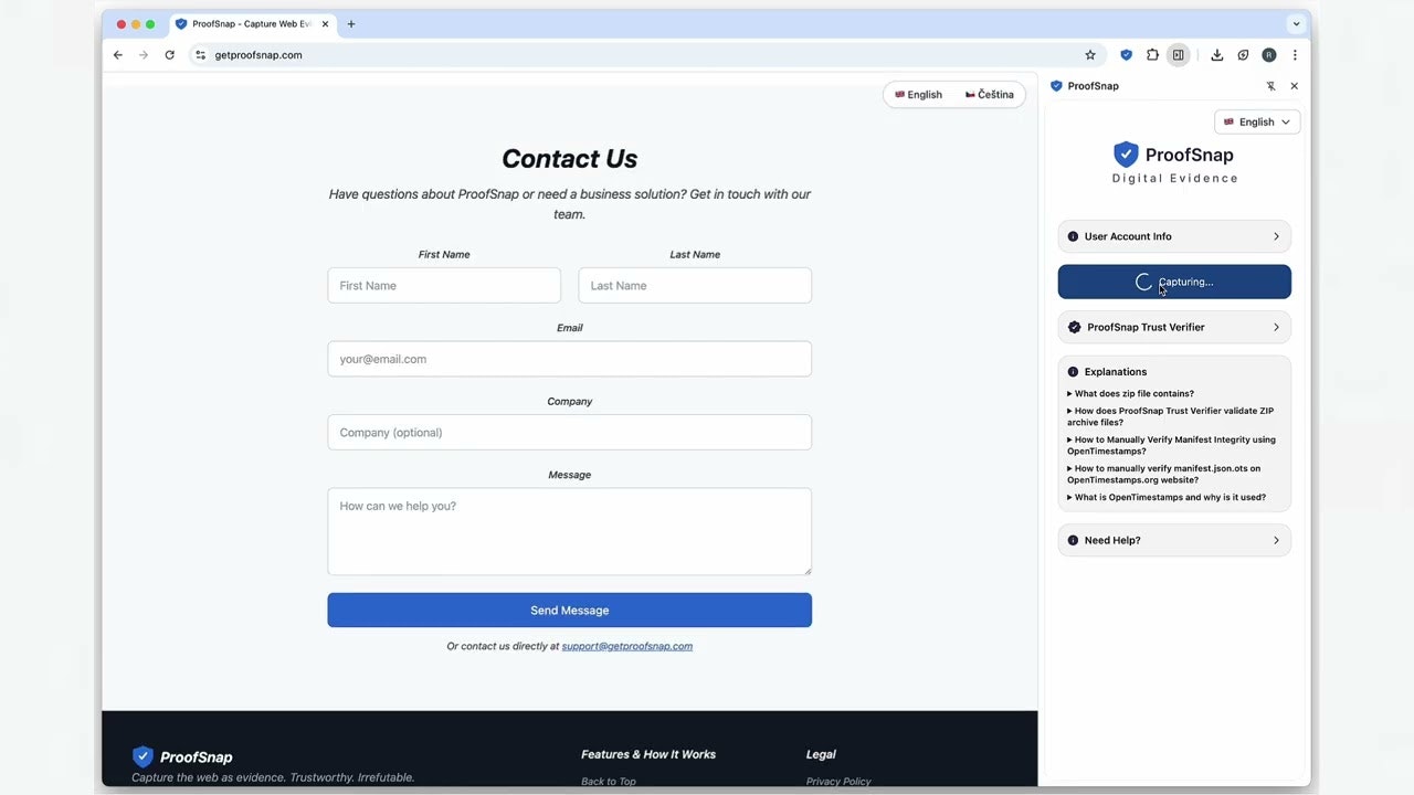ProofSnap - Digital Evidence gallery image