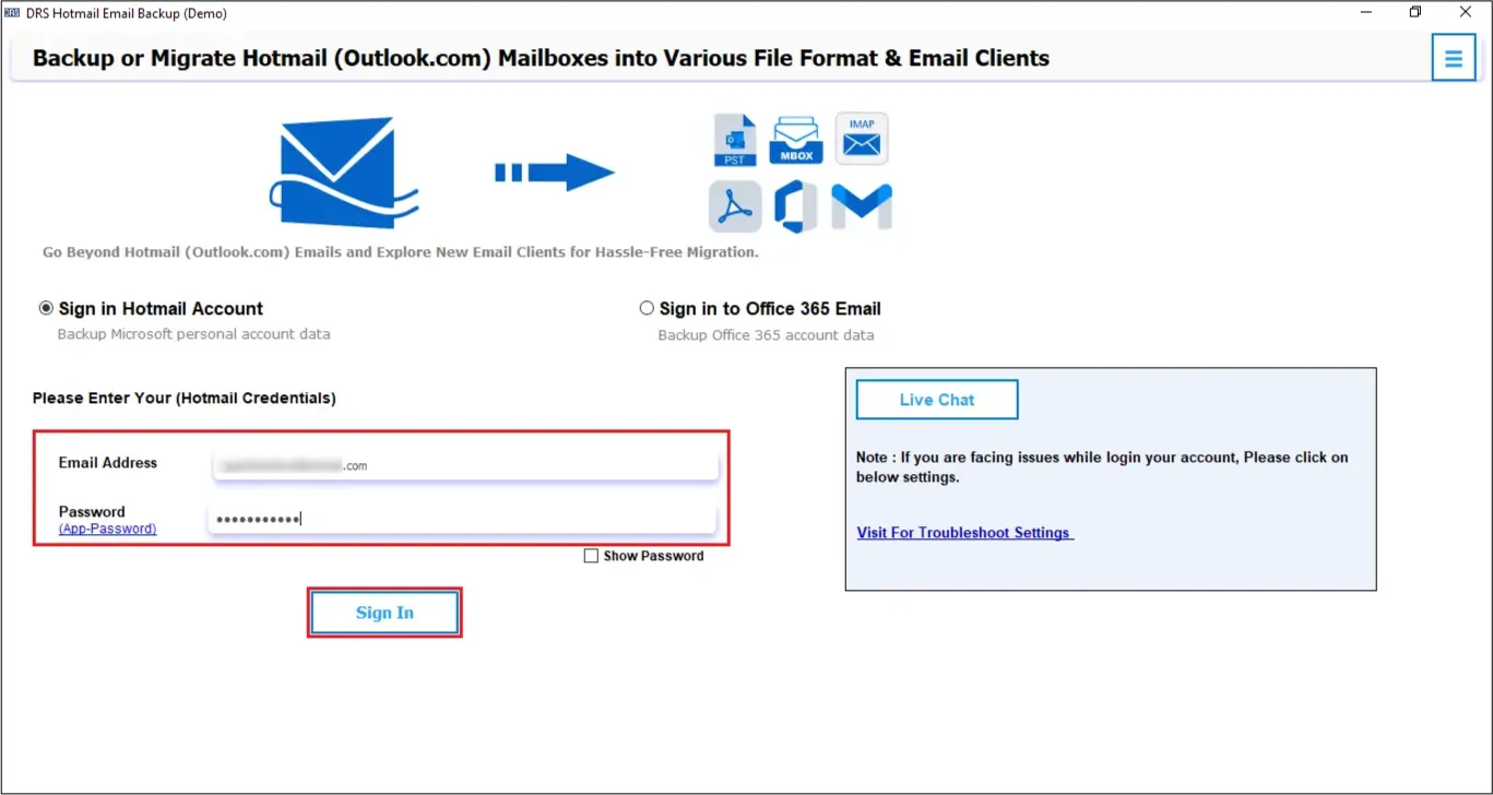 Media Công cụ sao lưu email DRS Softech Outlook - Sao lưu và di chuyển các email Outlook của bạn một cách an toàn 1