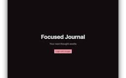 Focused Journal media 1