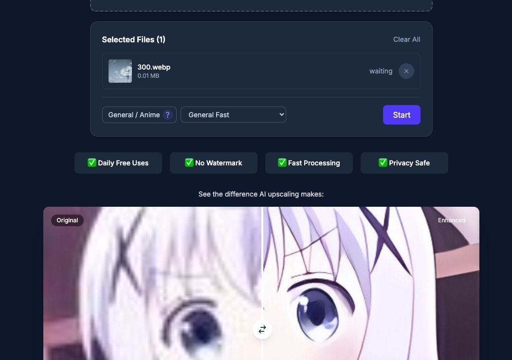 AI Image Upscaler gallery image