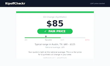 RipoffCheckr — Getting Ripped Off? gallery image