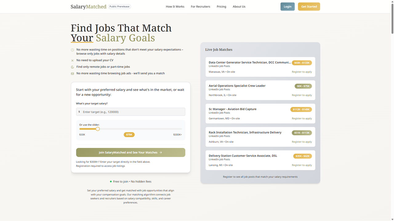 SalaryMatched - Find Jobs by Salary gallery image