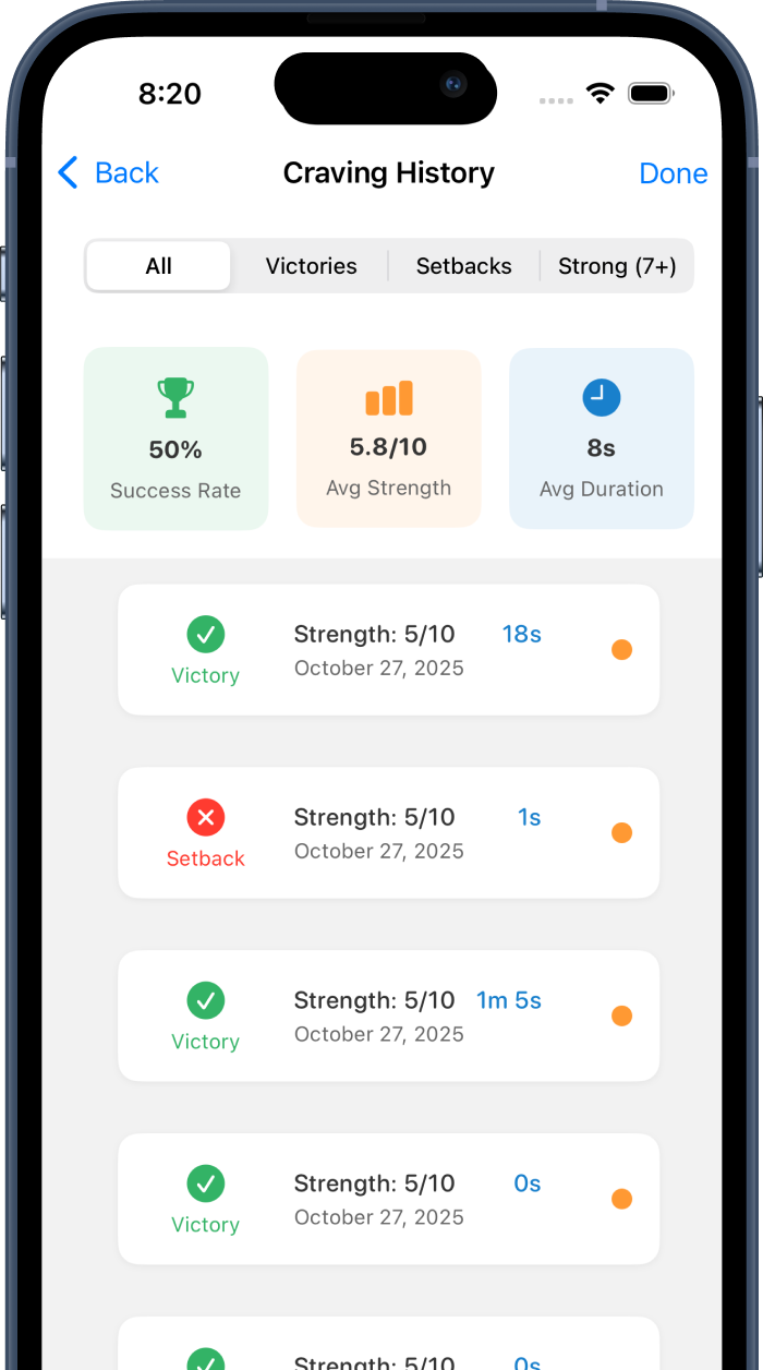 CrushSmoking - Screenshot 4 showing product features and functionality