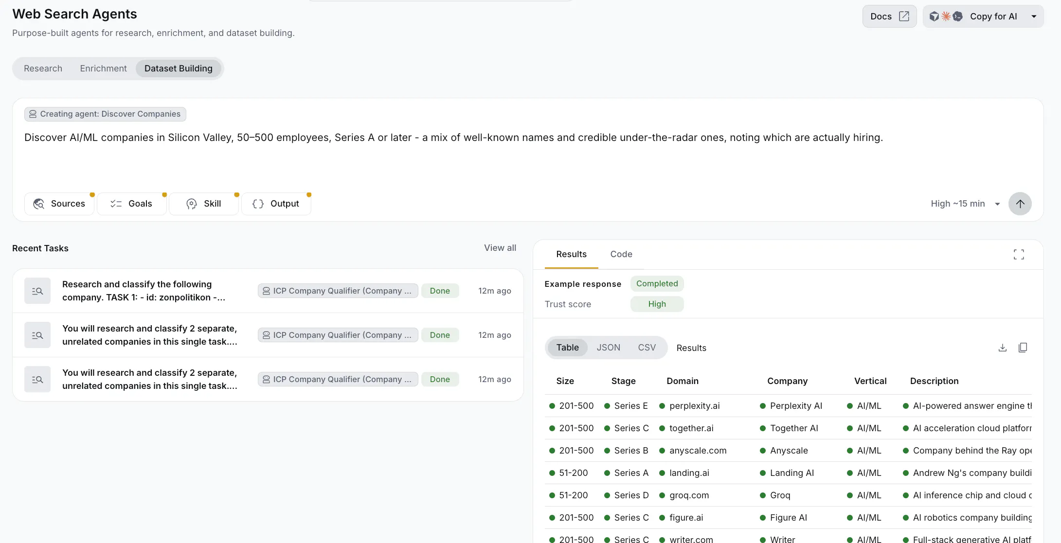 Web Search Agents by Nimble screenshot 2