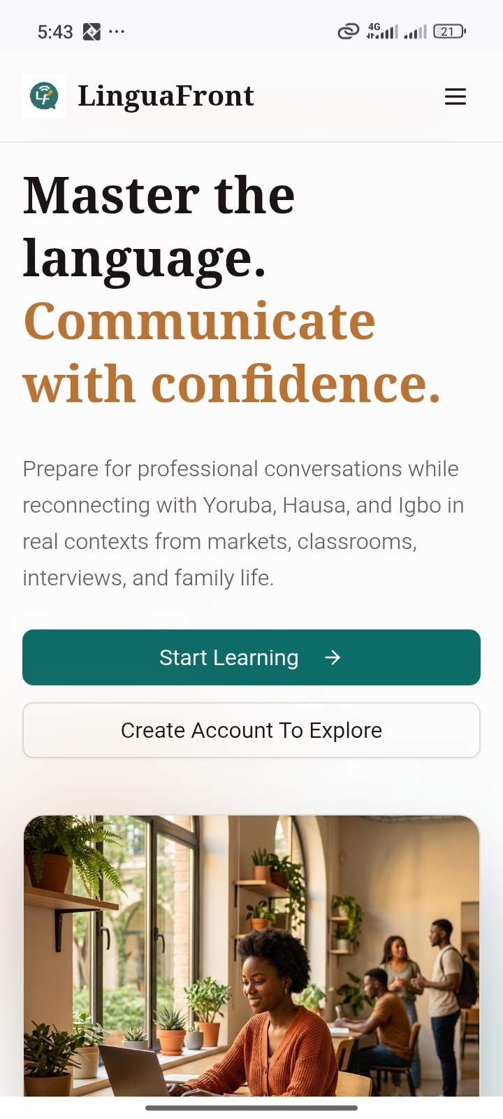 Linguafront gallery image