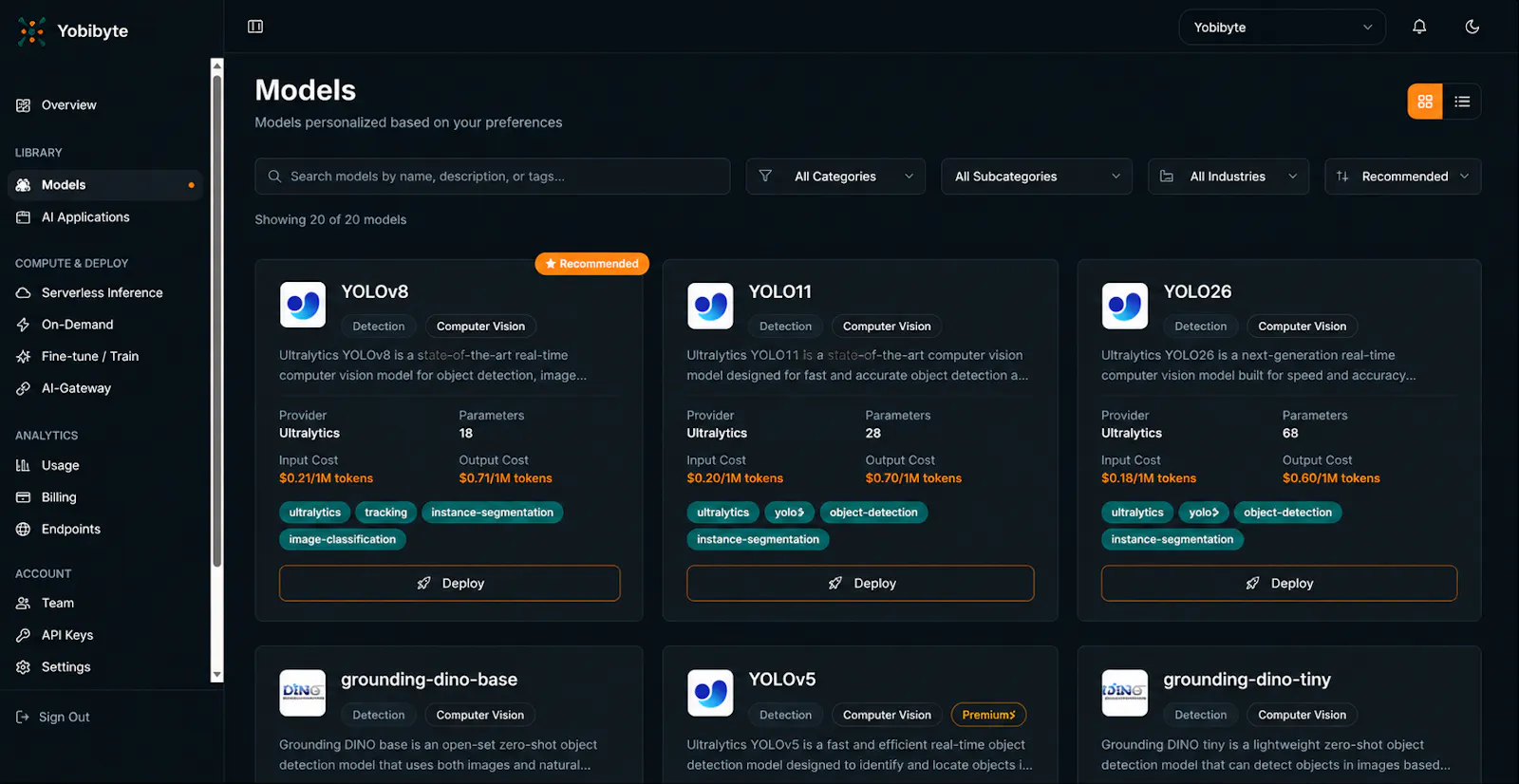 Yobibyte screenshot 2