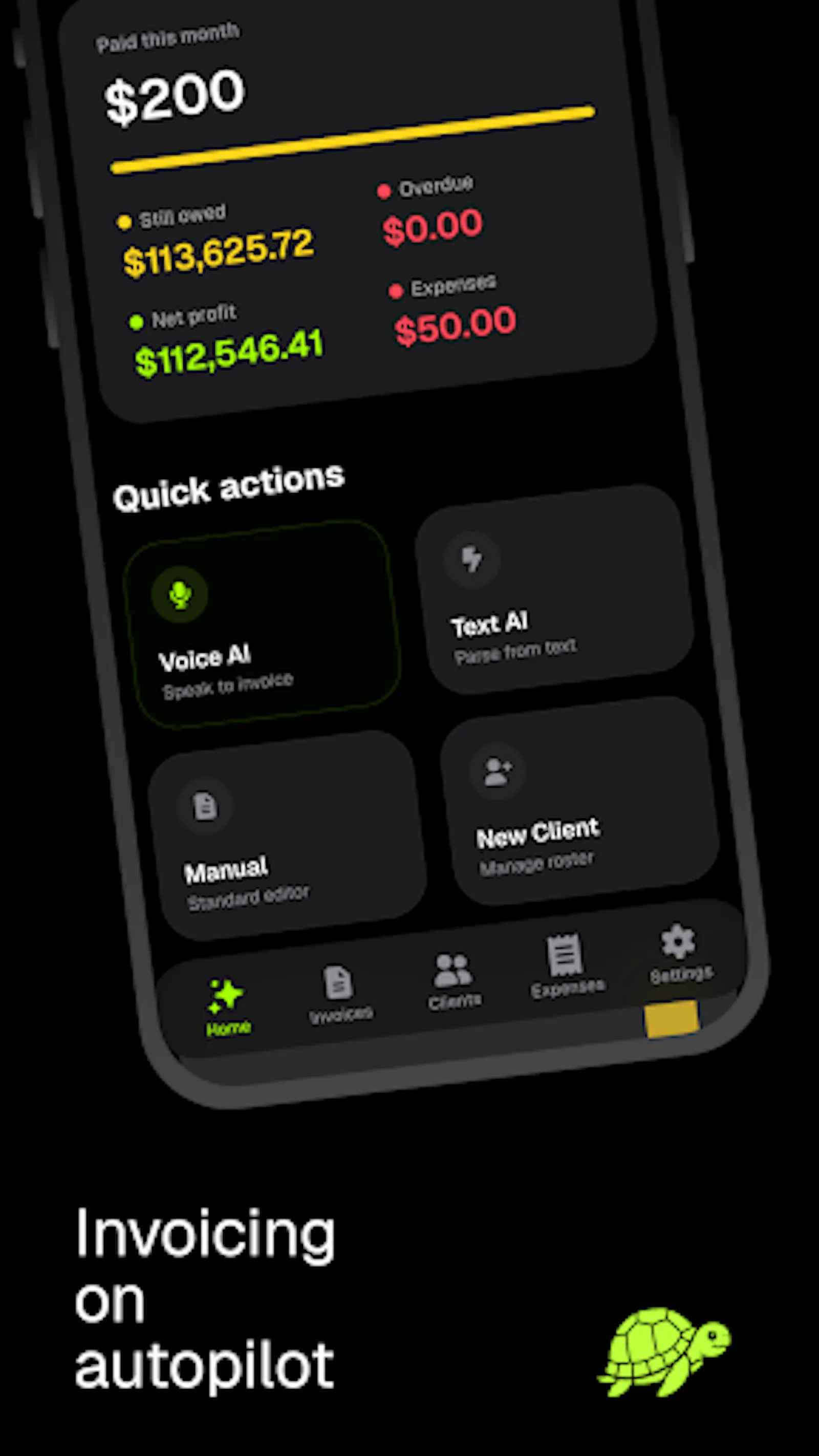 Billr: AI Invoice Maker screenshot 1