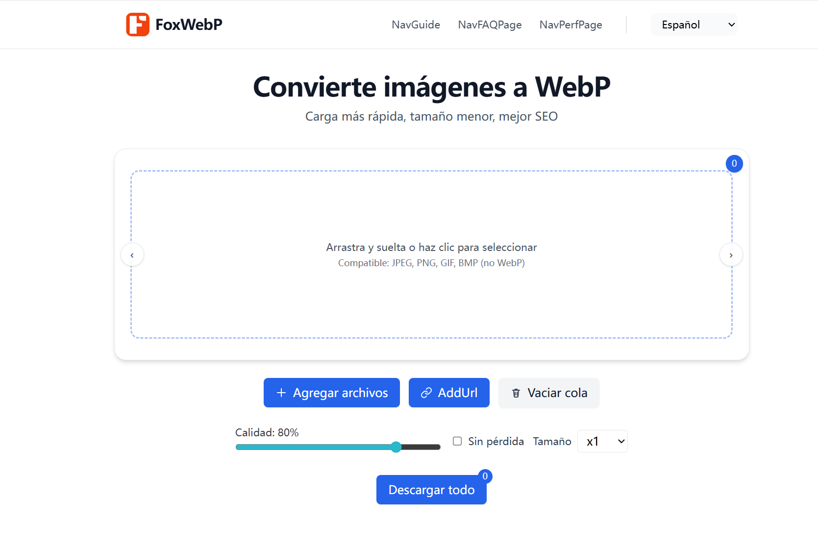 Fox WebP gallery image