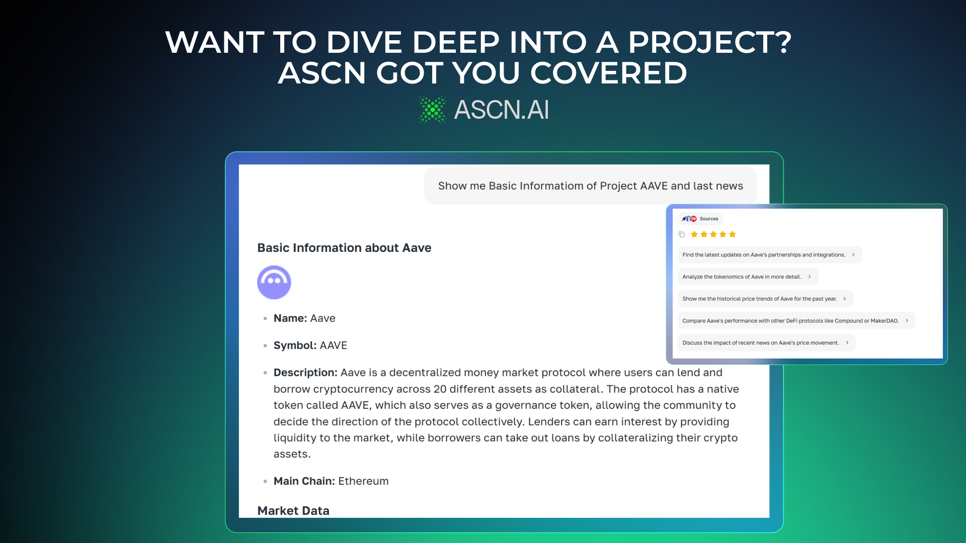 ASCN.AI   - Specialized AI crypto agent and trading assistant media 3