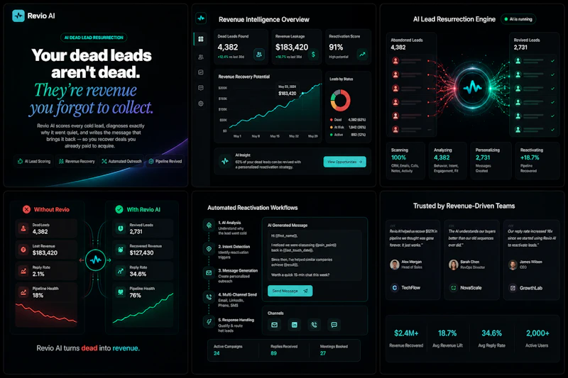 Revio — Revenue Intelligence AI screenshot 3